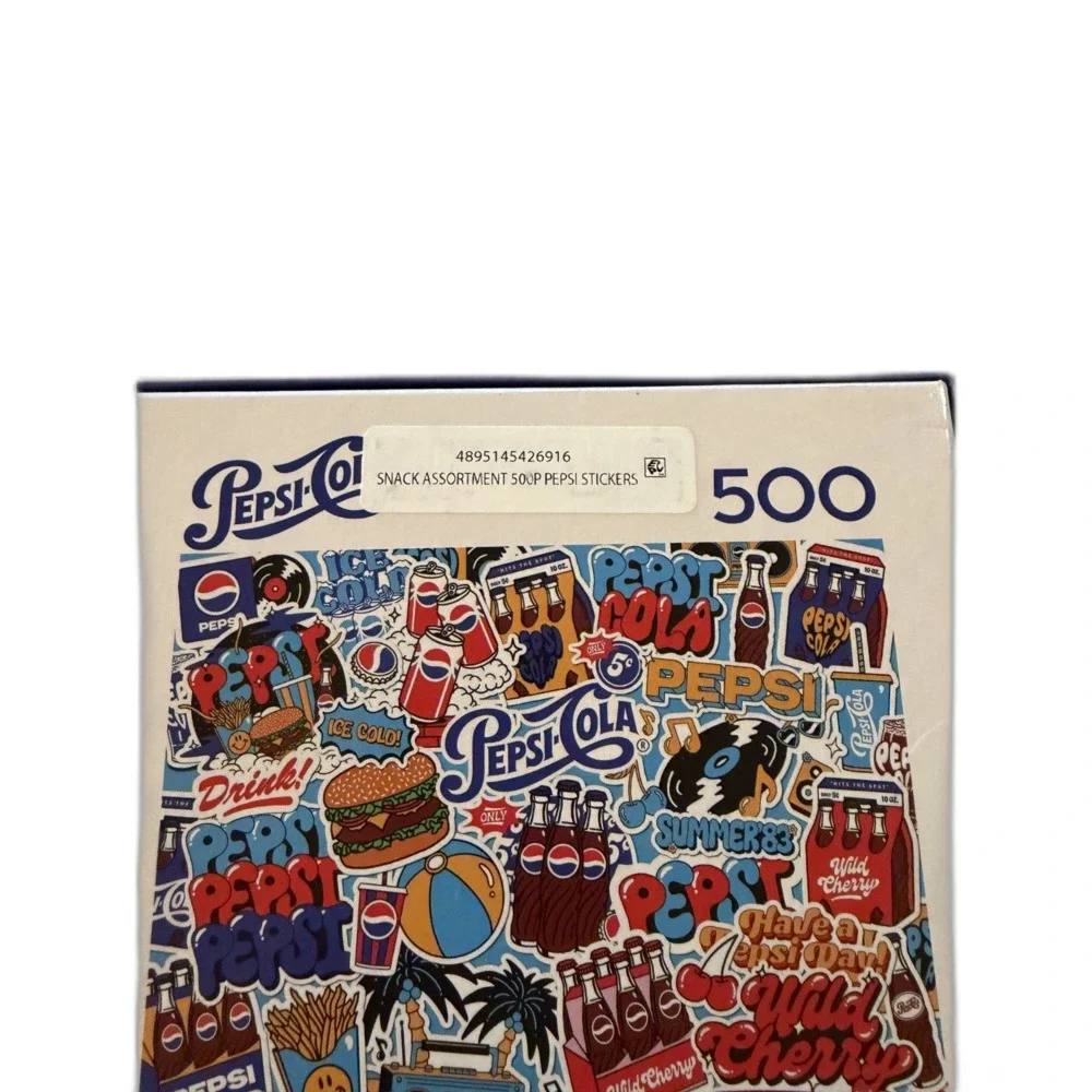 NWT Pepsi Cola Stickers Puzzle by Rose Art Sealed